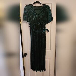Simplee Apparel Green Maxi Dress
